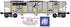 Ready Made Trains RMT-66247 - 70 Ton 3-Bay Coal Hopper Car "Norfolk Southern" w/ Load