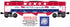 Ready Made Trains RMT-66260-1776 - 70 Ton 3-Bay Coal Hopper Car " Monon" #1776 w/ Load - Custom Run for MrMuffin'sTrains