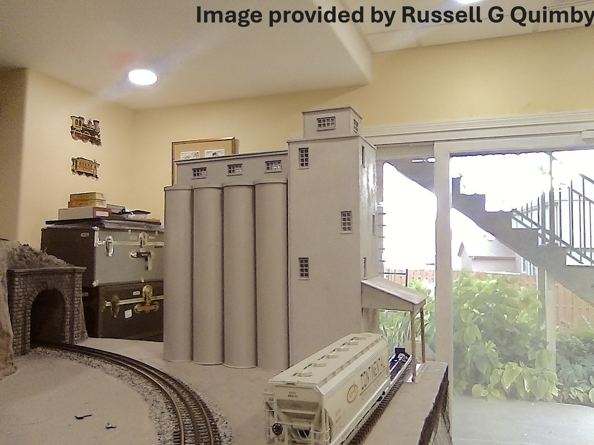 Korber Models #315 - O Scale - Grain Silo Kit - MrMuffin'sTrains