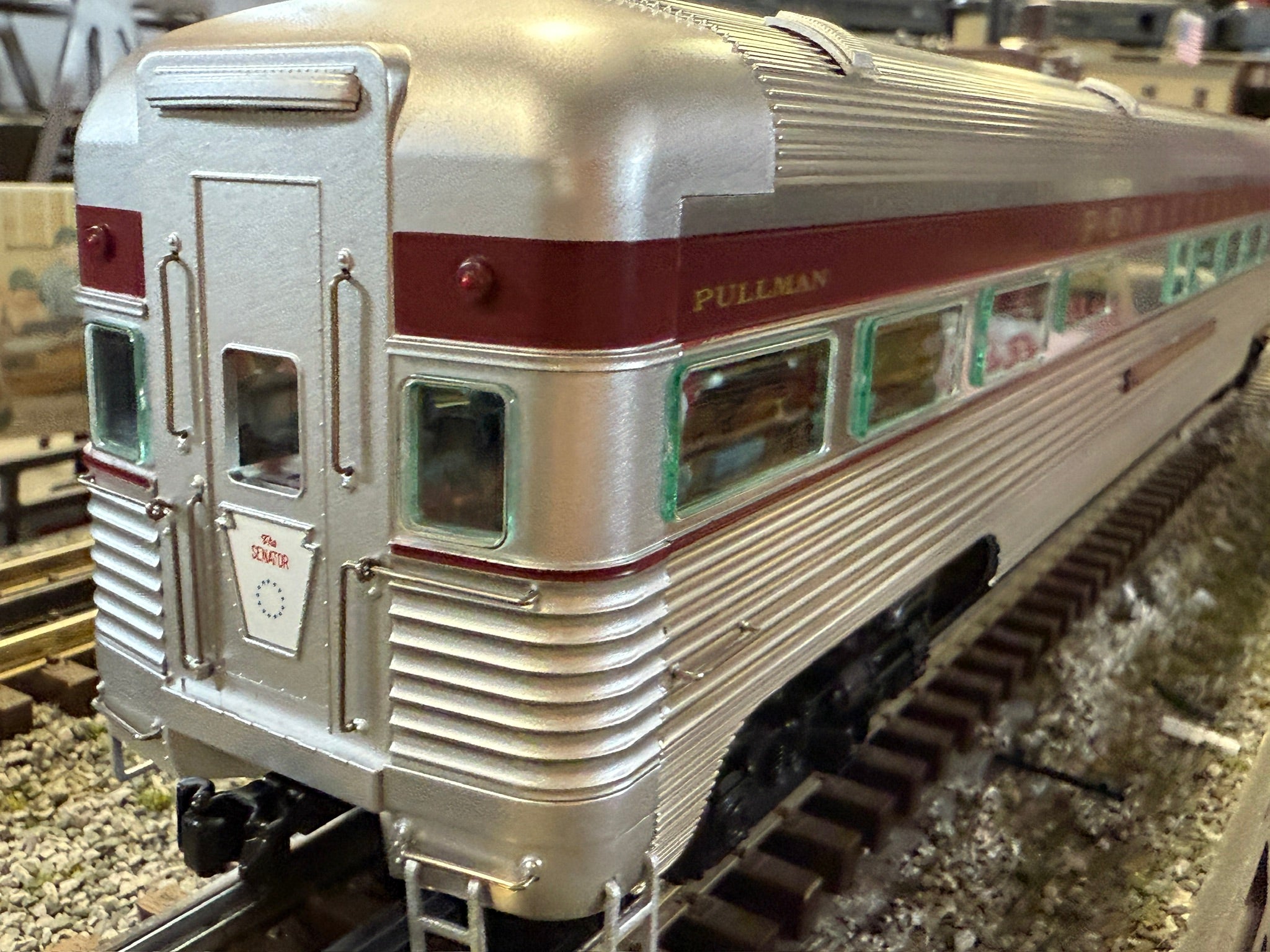 Lionel 2527080 - 18" Aluminum Passenger Car Set "Pennsylvania" (4-Car) Congressional