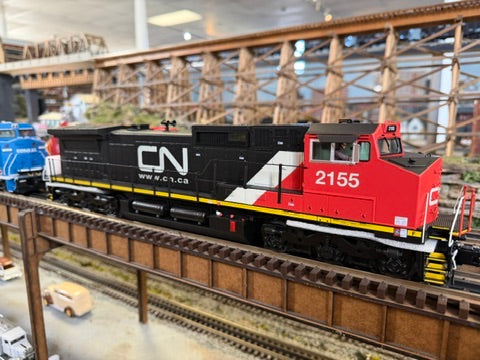 MTH 20-21972-1 - Dash-8 Diesel Engine "Canadian National" #2155 w/ PS3
