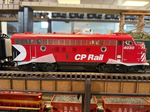 MTH 20-21995-4 - F-7 A Unit Diesel Engine "CP Rail" #4033 w/ PS3 (Non-Powered) - MrMuffin'sTrains