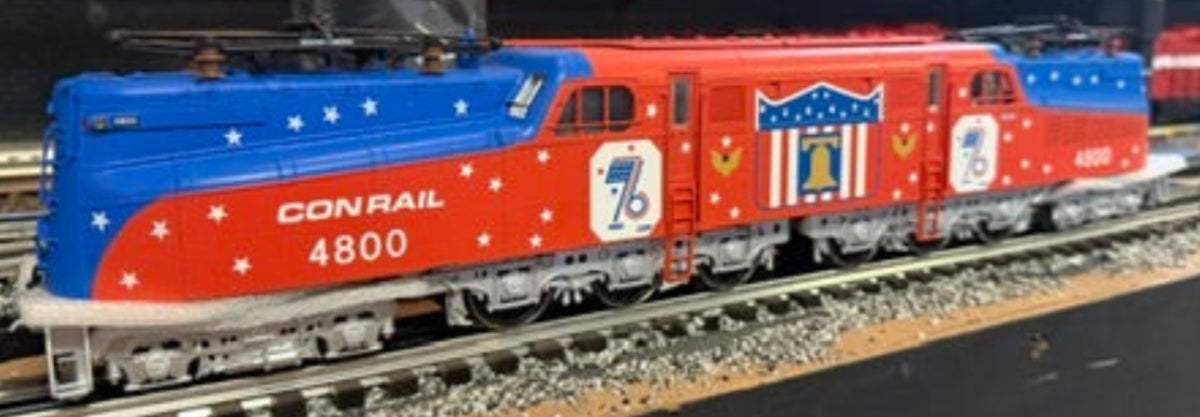 Lionel 2533951 - Vision Line GG1 Electric Engine "Conrail" #4800 (Bicentennial) - Custom Run for MrMuffin'sTrains