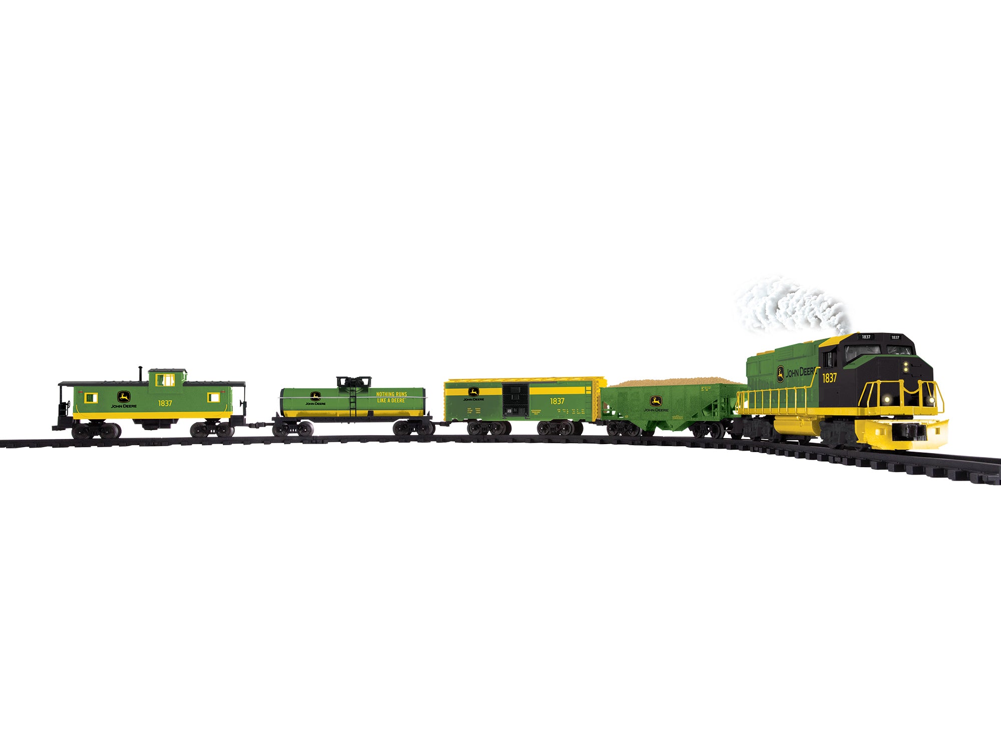 Lionel 7-12166 - John Deere Battery Operated O-Gauge Train Set