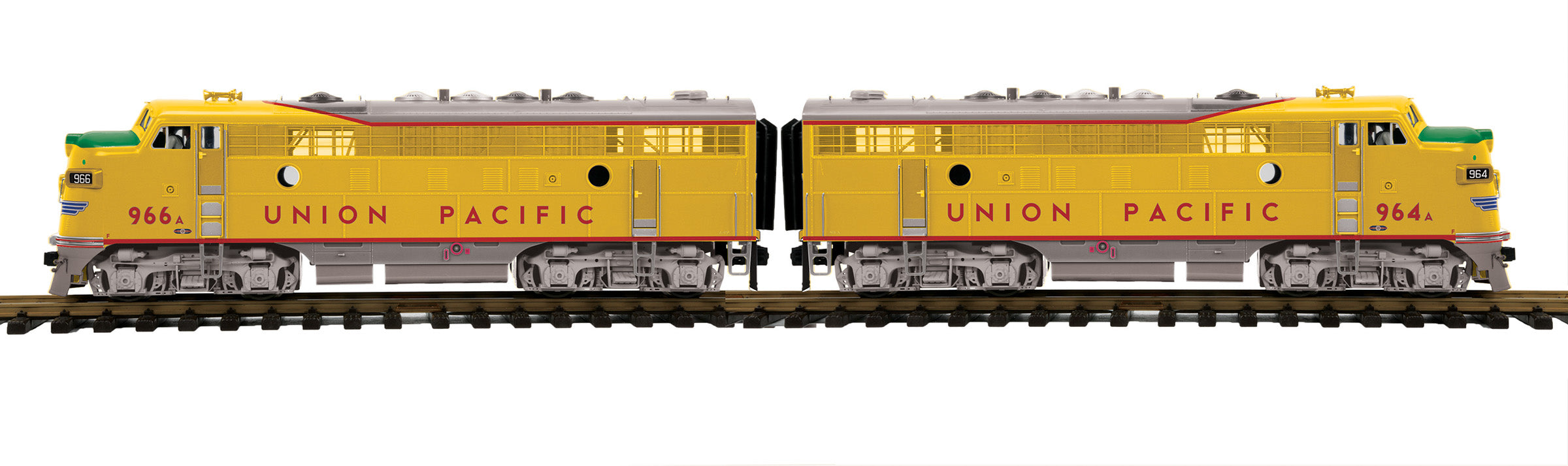MTH G 70-2172-1 - F-3 AA Diesel Set "Union Pacific" w/ PS3