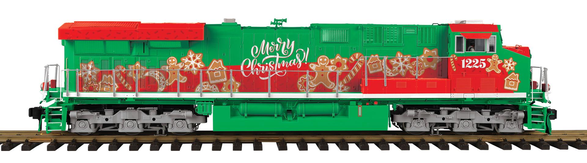 MTH 70-2189-1 - ES44AC Diesel Engine "Christmas" #1225 w/ PS3