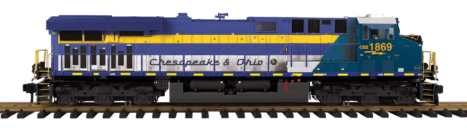 MTH 70-2200-1 - RailKing One Gauge - ES44AC Diesel Engine "CSX" #1869 w/ PS3