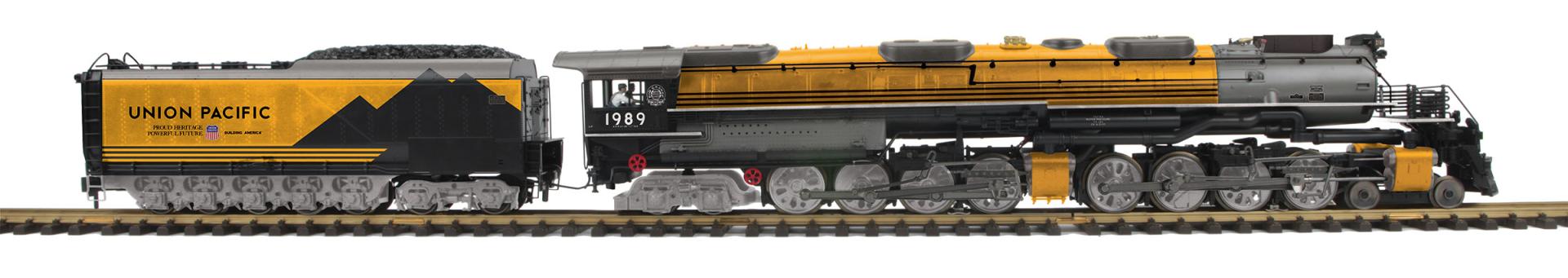 MTH 70-3053-1 - RailKing One Gauge - 4-8-8-4 Big Boy Steam Engine "Denver & Rio Grande" #1989 w/ PS3