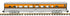 MTH 70-67042 - RailKing One Gauge - Streamlined Passenger Coach "Denver & Rio Grande" (Smooth)