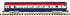 MTH 70-67043 - RailKing One Gauge - Streamlined Passenger Coach "Semiquincentennial" (Smooth) - Sold out - taking back up orders.