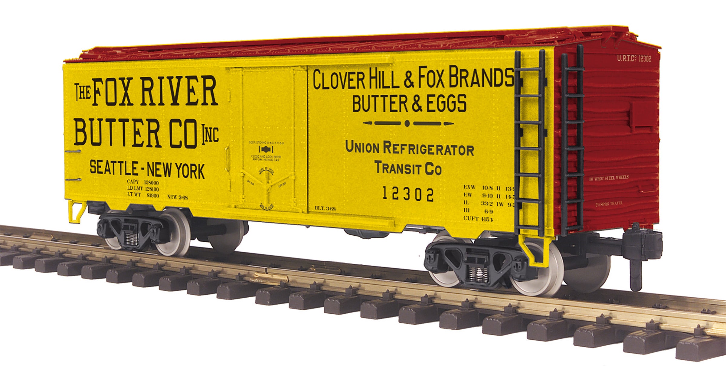 MTH 70-78057 - 40' Reefer Car "Fox River Butter" #12302