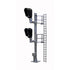 Atlas O 70 000 241 - Hooded Modern Signal - Double Head, RH