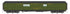 Walthers HO 920-17503 - Proto - 70' Heavyweight Baggage Car "Chesapeake & Ohio" #317 (Green)