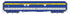 Walthers HO 920-17504 - Proto - 70' Heavyweight Baggage Car "Chesapeake & Ohio" #307 (Tri-Color)