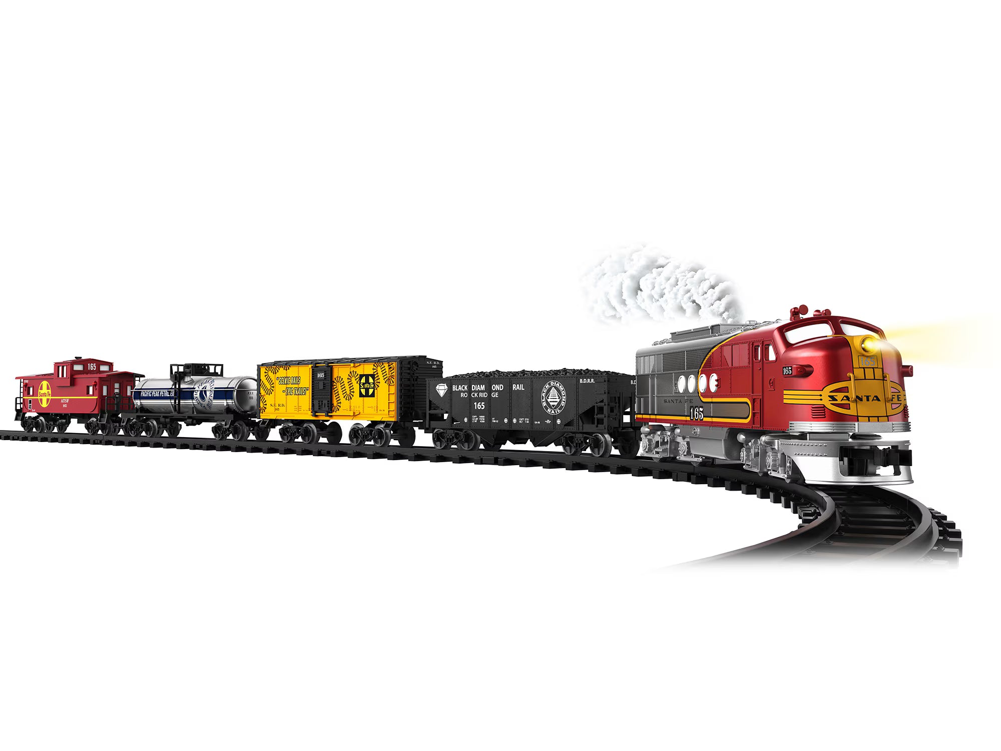 Lionel 7-12130 - Battery Operated Train Set "Santa Fe"