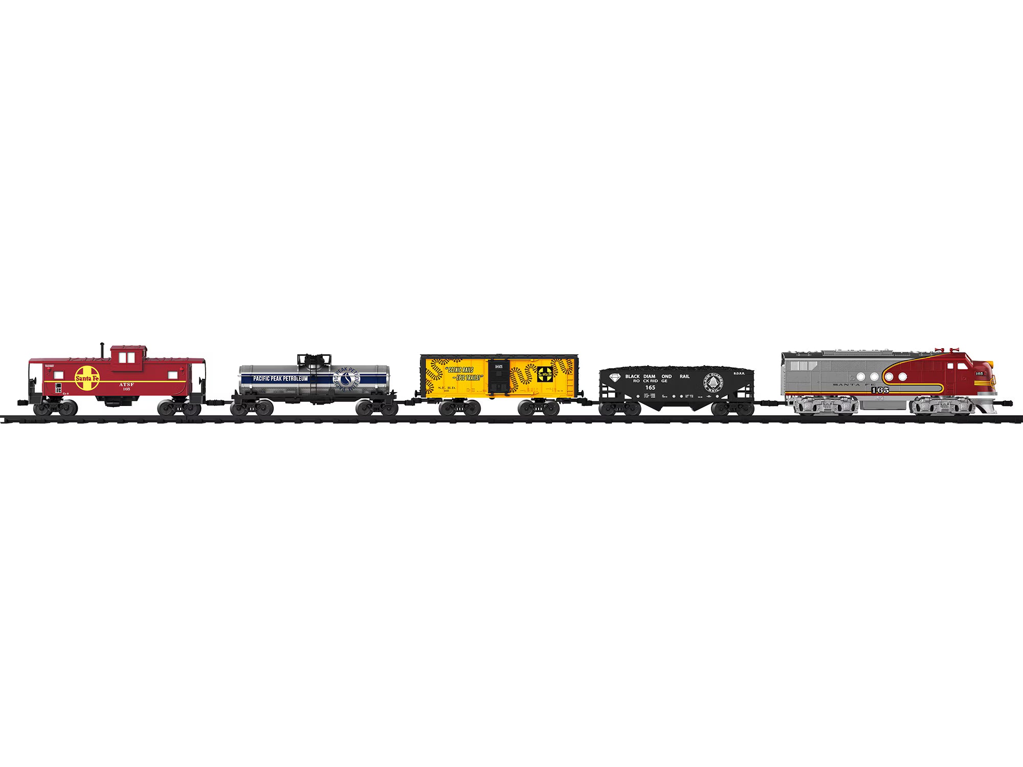Lionel 7-12130 - Battery Operated Train Set "Santa Fe"