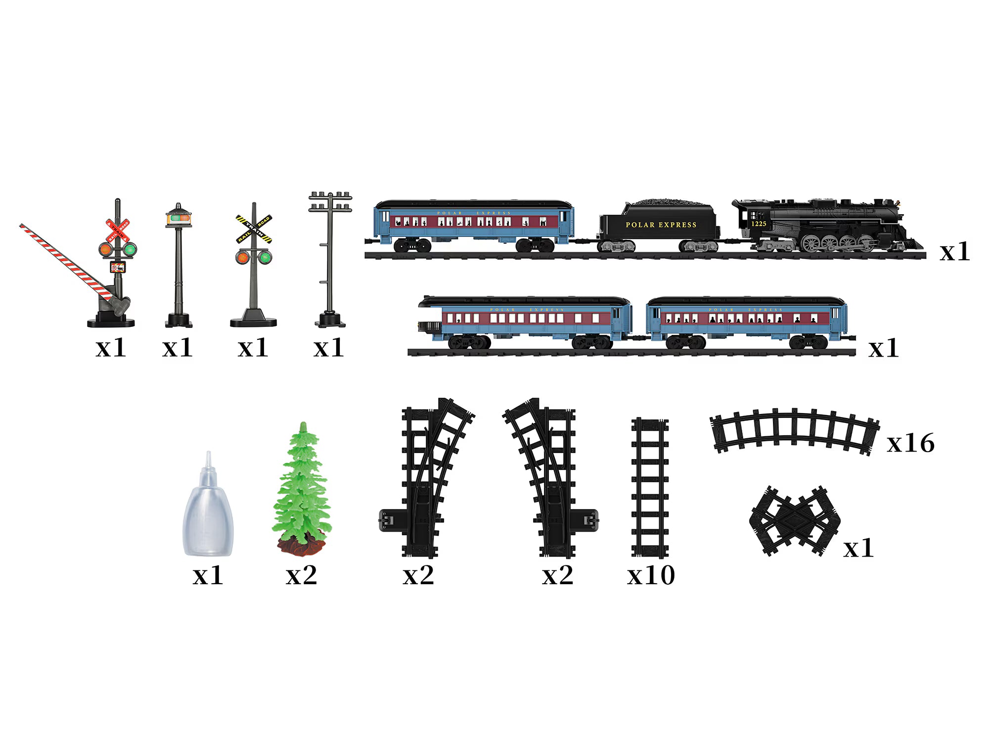 Lionel 7-12133 - Battery Operated Train Set "The Polar Express" #1225