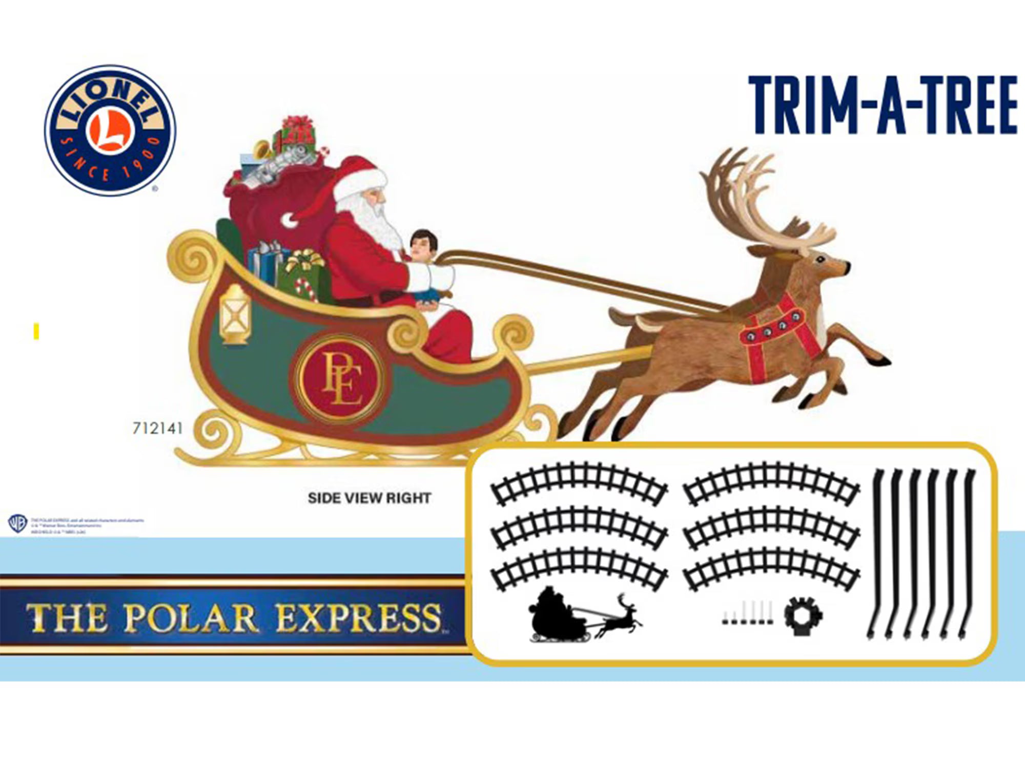 Lionel 7-12141 - Christmas Tree Train "The Polar Express"