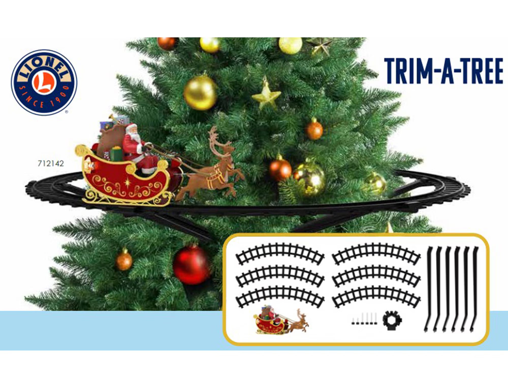 Lionel 7-12142 - Christmas Tree Train "Santa"