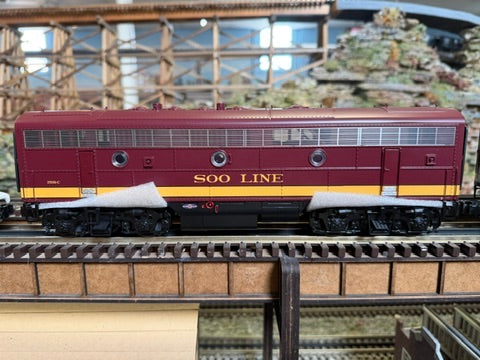 MTH - Premier - F-7 A/B Diesel Engine Set "Soo Line" #2202B/#2201C w/ PS3 Set #2 - Custom Run for MrMuffin'sTrains - MrMuffin'sTrains