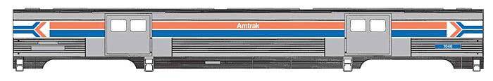 Walthers HO 920-13070 - Proto - 73' Budd Baggage Car "Amtrak" (Phase I) #1040