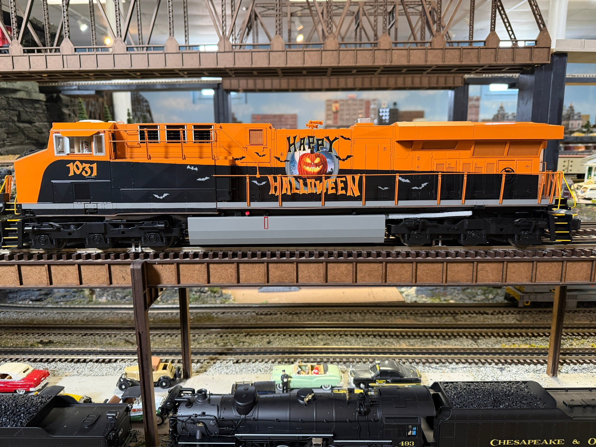 MTH 70-2190-1 - ES44AC Diesel Engine "Halloween" #1031 w/ PS3