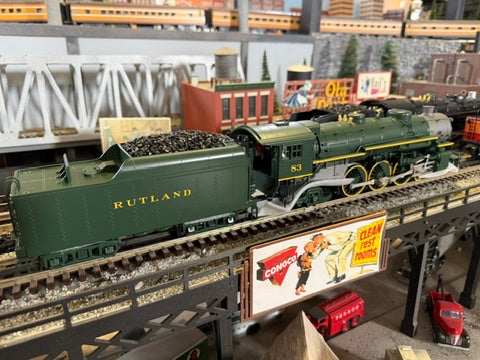 MTH 20-3978-1 - 4-6-2 USRA Heavy Pacific Steam Engine "Rutland" #83 w/ PS3 - MrMuffin'sTrains