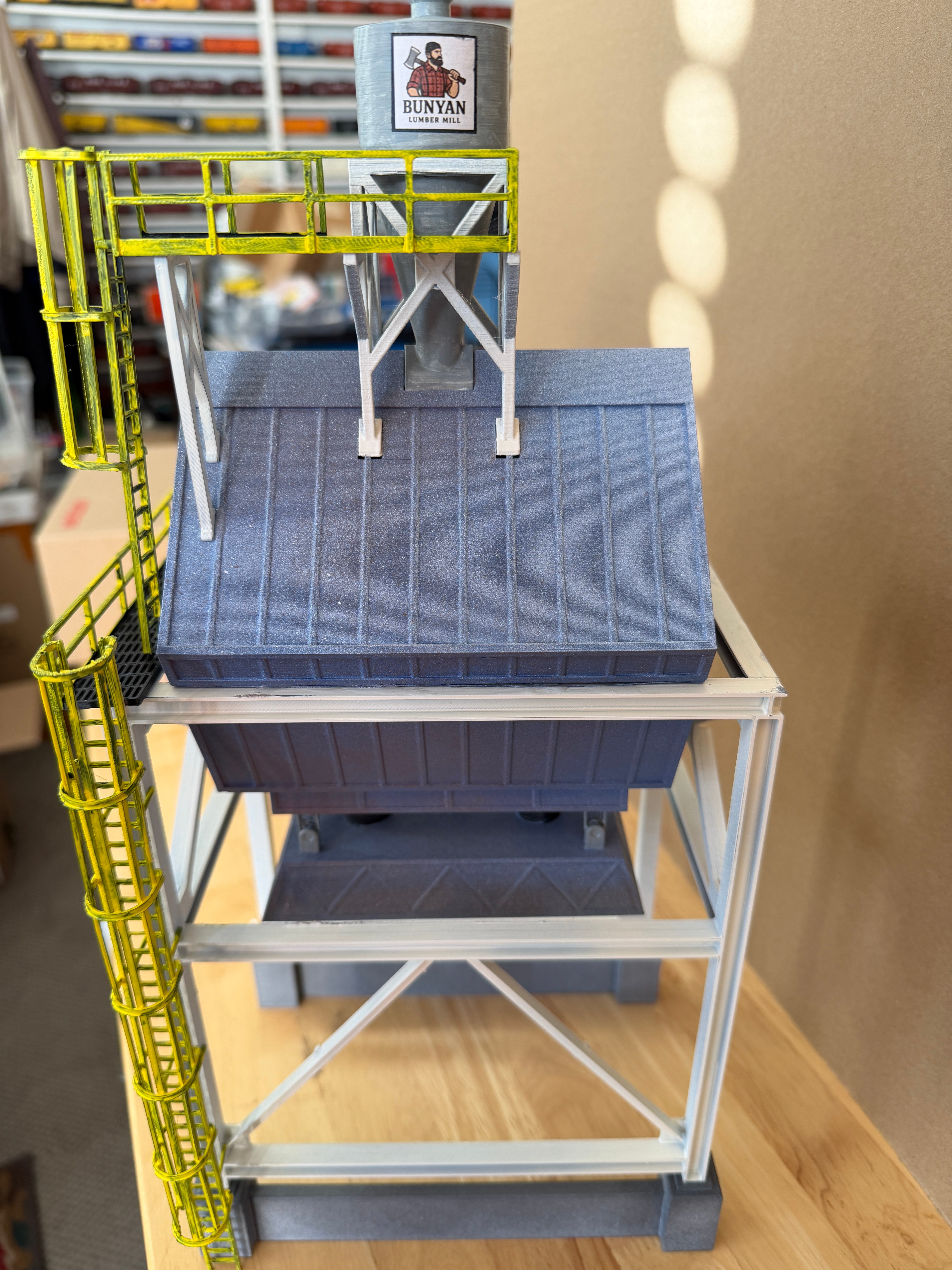 Sedgwick O Scale Models M008 - Paul Bunyan Lumber Mill's Wood Chip Loader