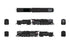 Broadway Limited Imports HO 7902 - 2-8-4 T1a Berkshire Steam Locomotive "Southern Pacific" #3508 w/DCC&Sound (4-Axle Tender)