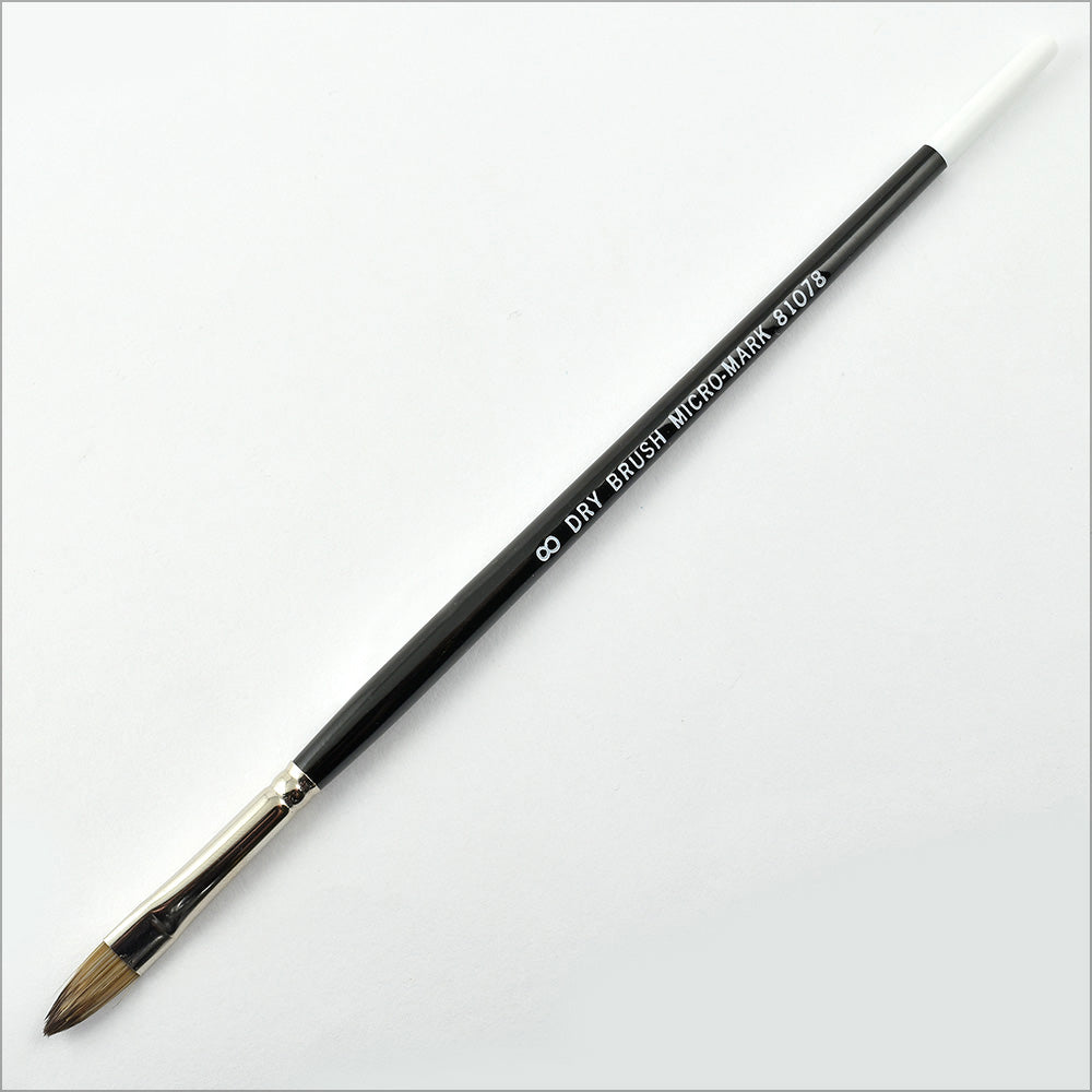Micro-Mark 81078 - Number 8 Dry Brush
