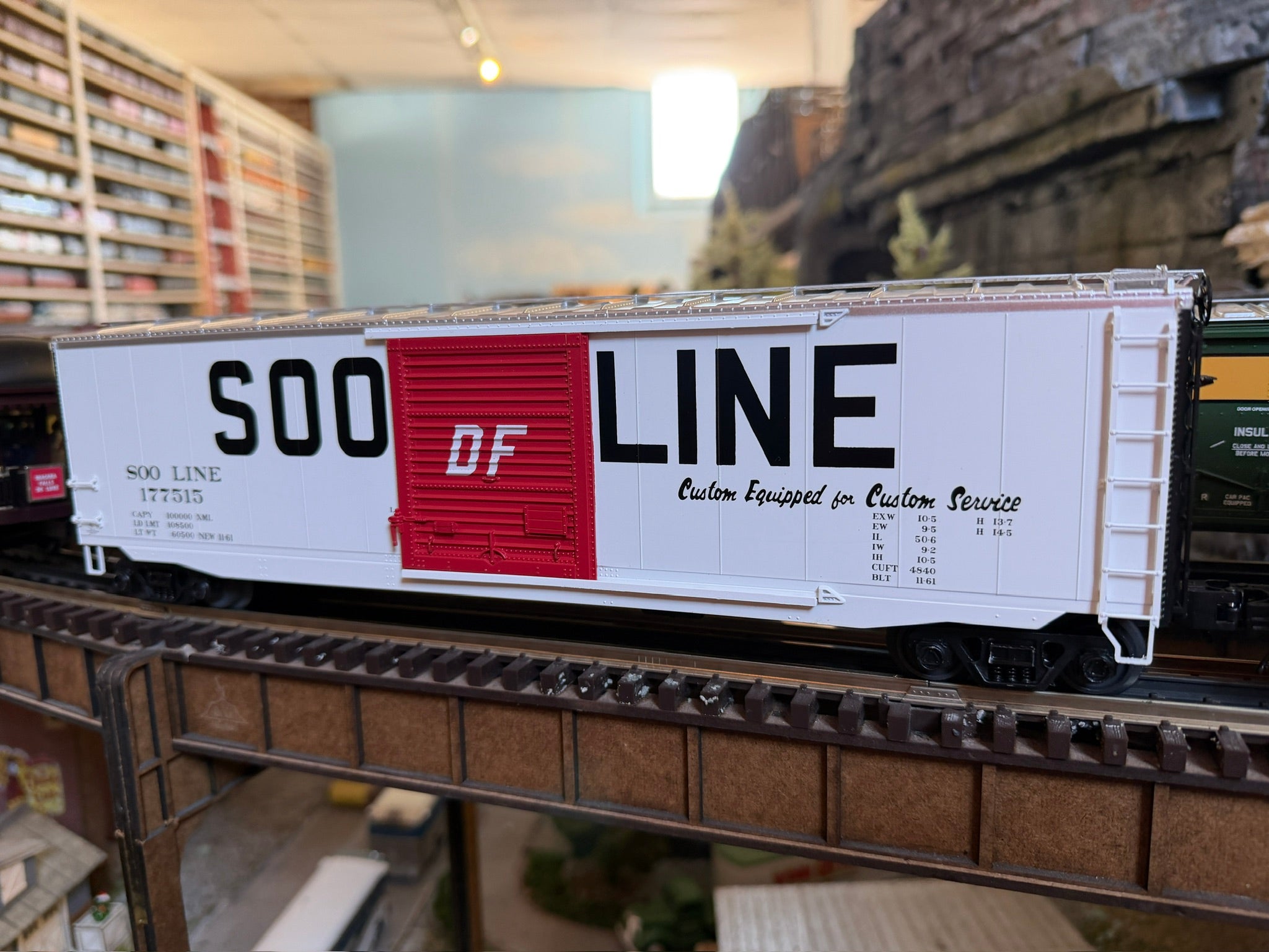 MTH 20-99446 - 50’ Ps-1 Box Car "SOO Line" #177515  - Custom Run for MrMuffin'sTrains