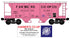 Ready Made Trains RMT-86399-23 - 2-Bay Covered Hopper Car "Farmer Co-op Grain"