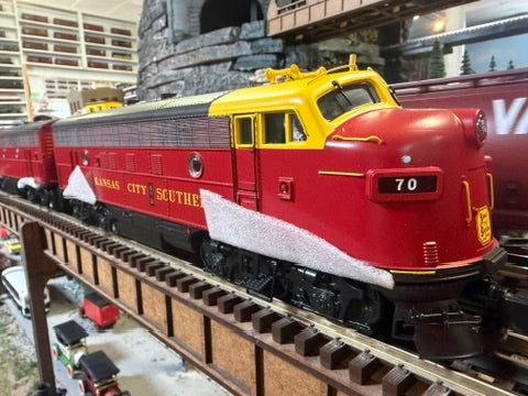 MTH 20-21996-1 - F-7 A Unit Diesel Engine "Kansas City Southern" #70 w/ PS3