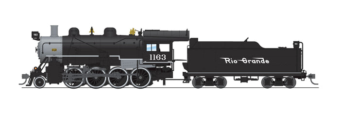 Broadway Limited Imports HO 8751 - 2-8-0 Consolidation Steam Locomotive "Denver & Rio Grande Western" #1163 (No-Sound/DCC-Ready)