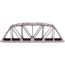 Atlas HO 0889 - Code 100 - Through Truss Bridge   (Silver)