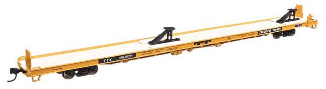 Walthers HO 910-5735 - Mainline - 89' Channel Side Flatcar "TTX" #150272