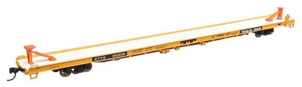 Walthers HO 910-5739 - Mainline - 89' Channel Side Flatcar "KTTX" #150530