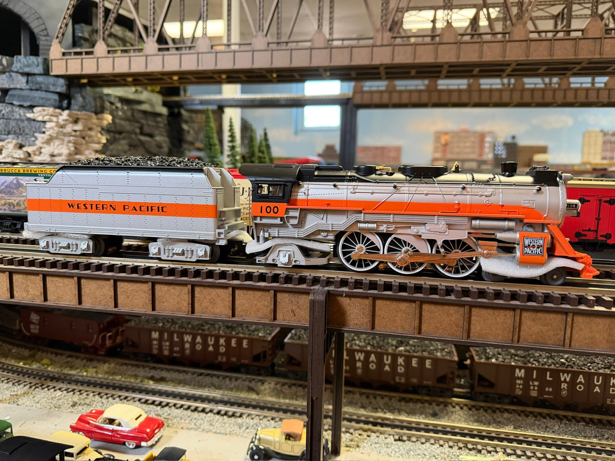 Lionel 2532100 - LionChief +2.0 Pacific Steam Locomotive "Western Pacific" #100