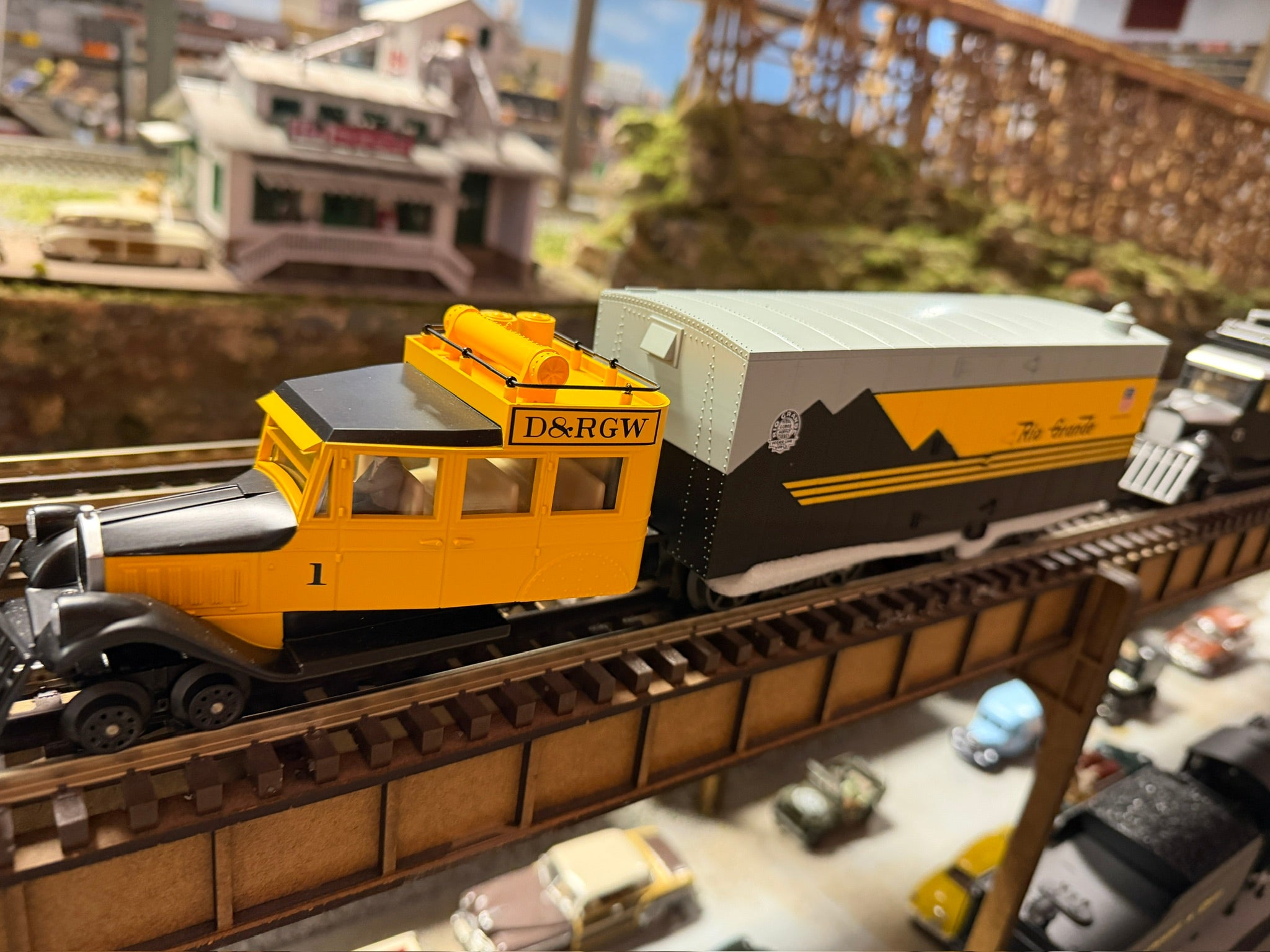 MTH 30-21310-1 - Galloping Goose Diesel "Denver Rio Grande" #1 w/ PS3