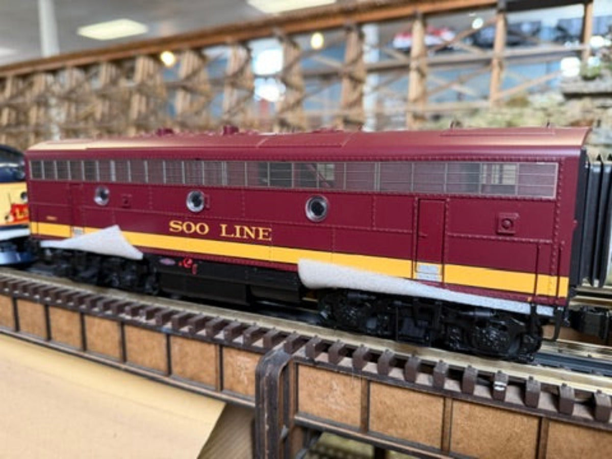 MTH - Premier - F-7 A/B Diesel Engine Set "Soo Line" #2202B/#2201C w/ PS3 Set #2 - Custom Run for MrMuffin'sTrains - MrMuffin'sTrains