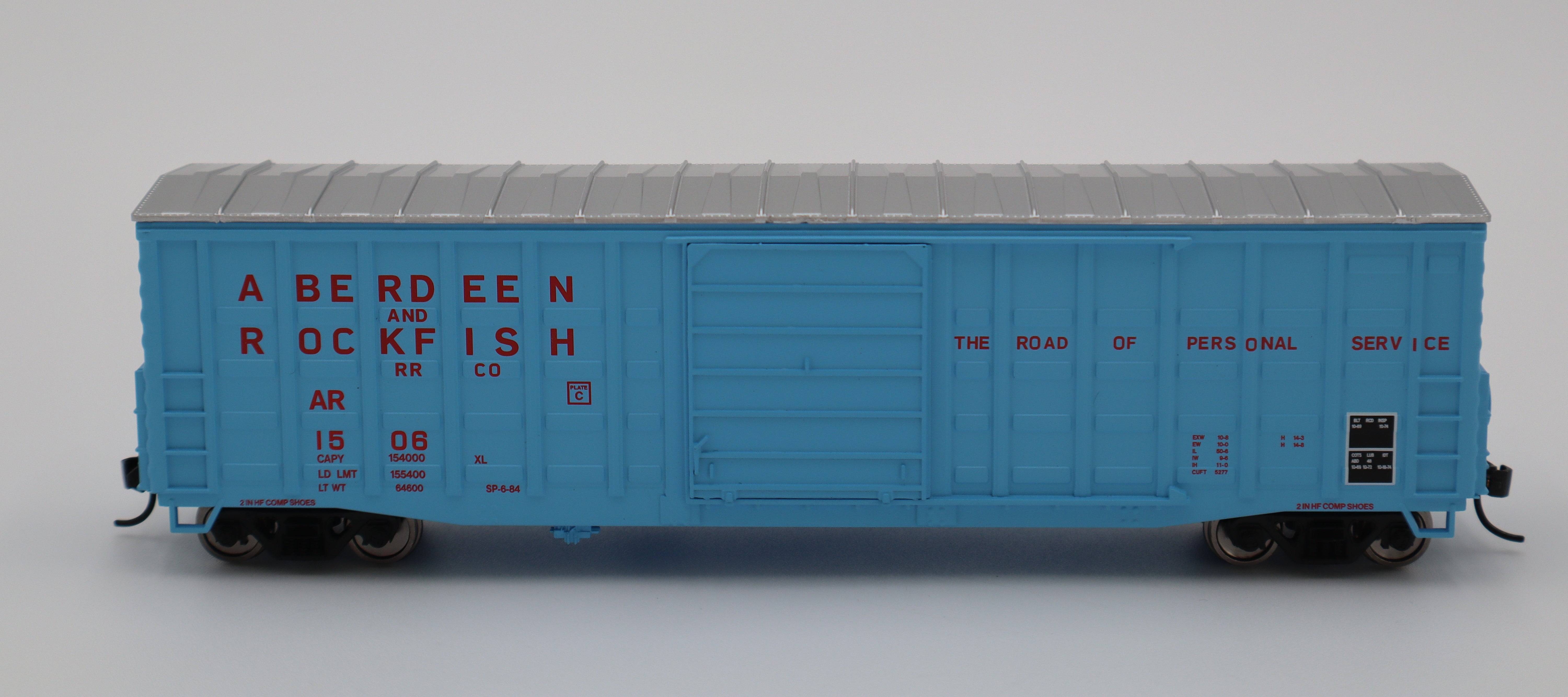 Walthers HO 910-46702 - Mainline - 50' Waffle Side Boxcar "Aberdeen & Rockfish" #1520