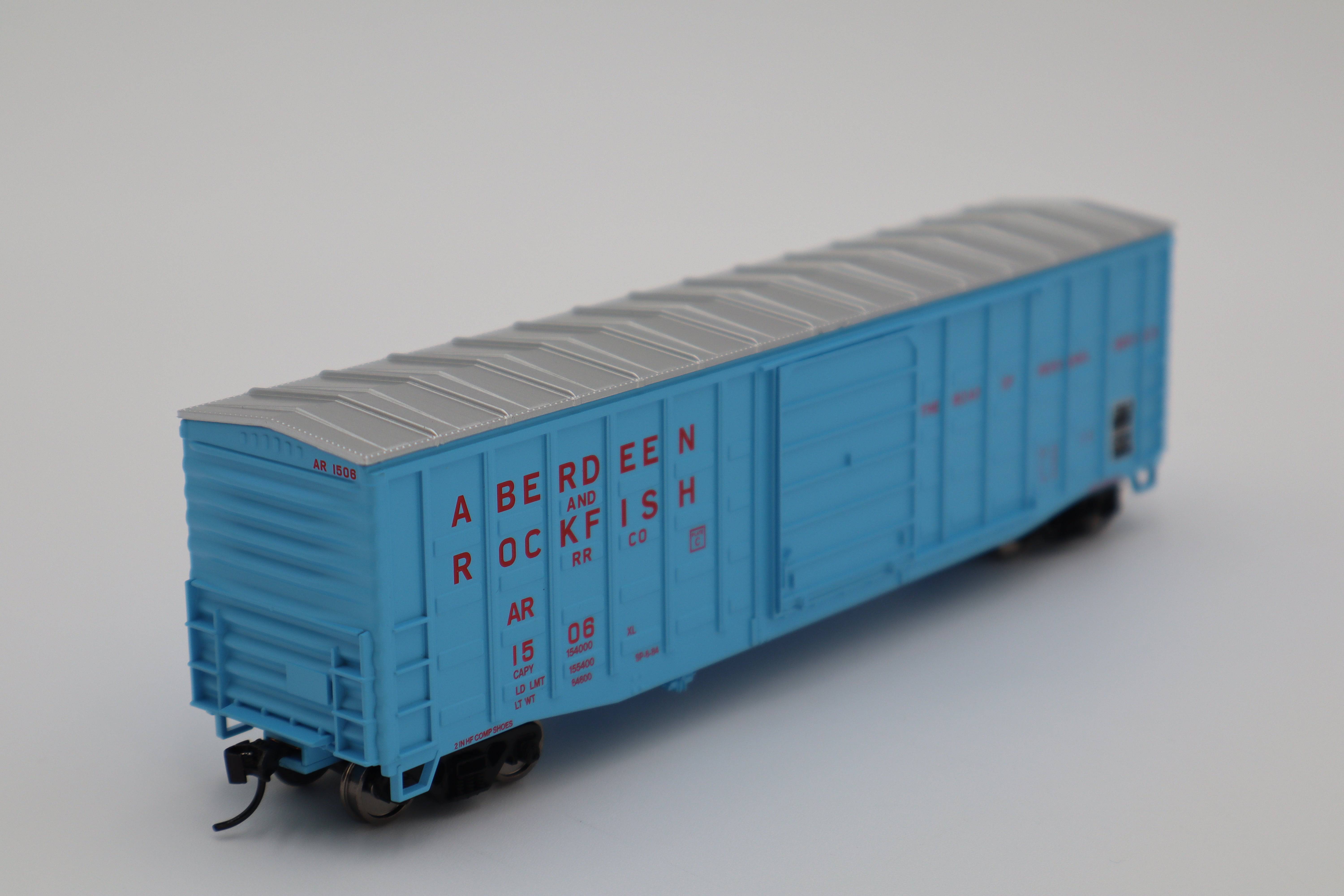 Walthers HO 910-46703 - Mainline - 50' Waffle Side Boxcar "Aberdeen & Rockfish" #1534