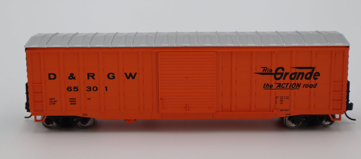 Walthers HO 910-46712 - Mainline - 50' Waffle Side Boxcar "Denver & Rio Grande Western" #65324