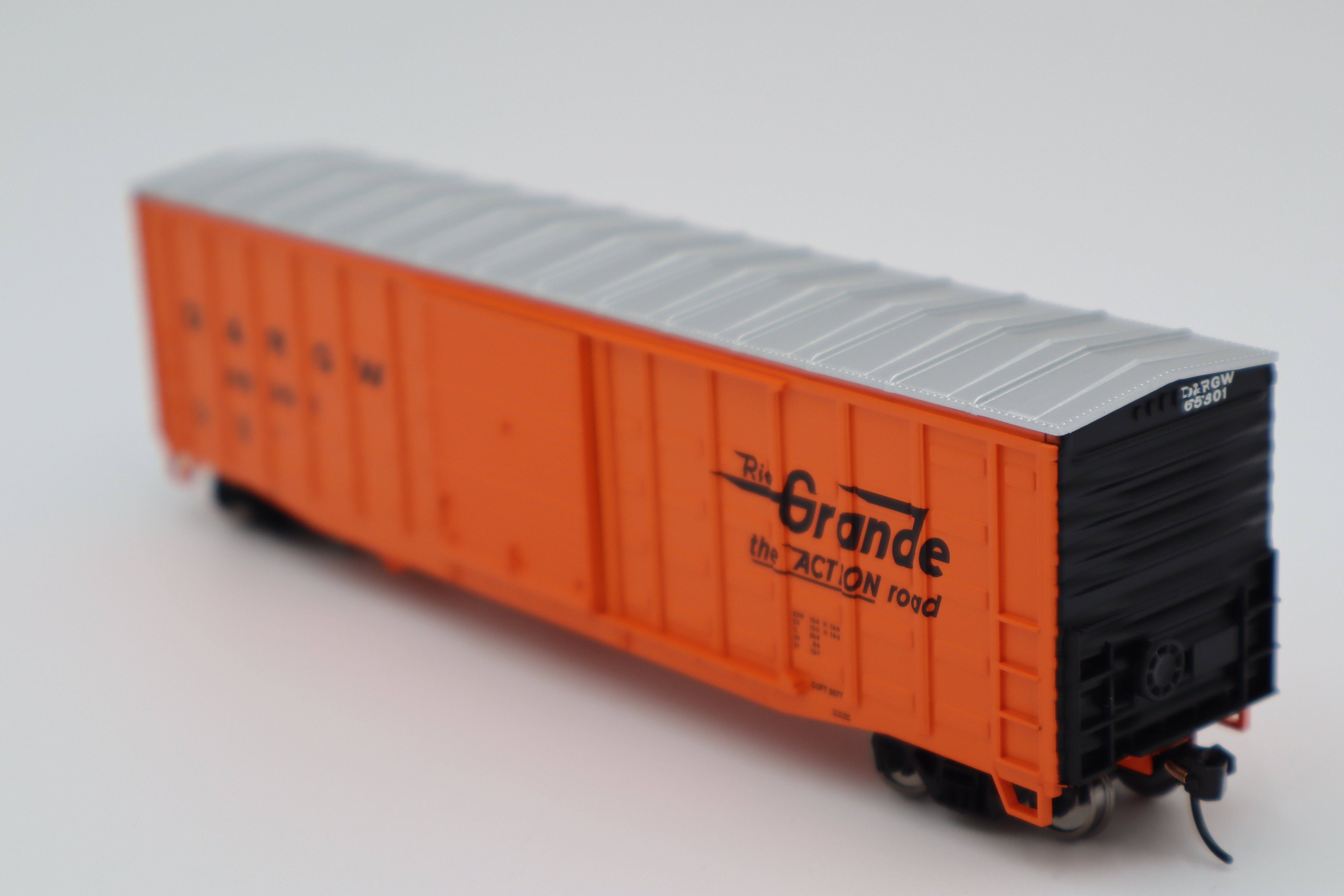 Walthers HO 910-46711 - Mainline - 50' Waffle Side Boxcar "Denver & Rio Grande Western" #65303