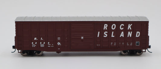 Walthers HO 910-46717 - Mainline - 50' Waffle Side Boxcar "Rock Island" #62729