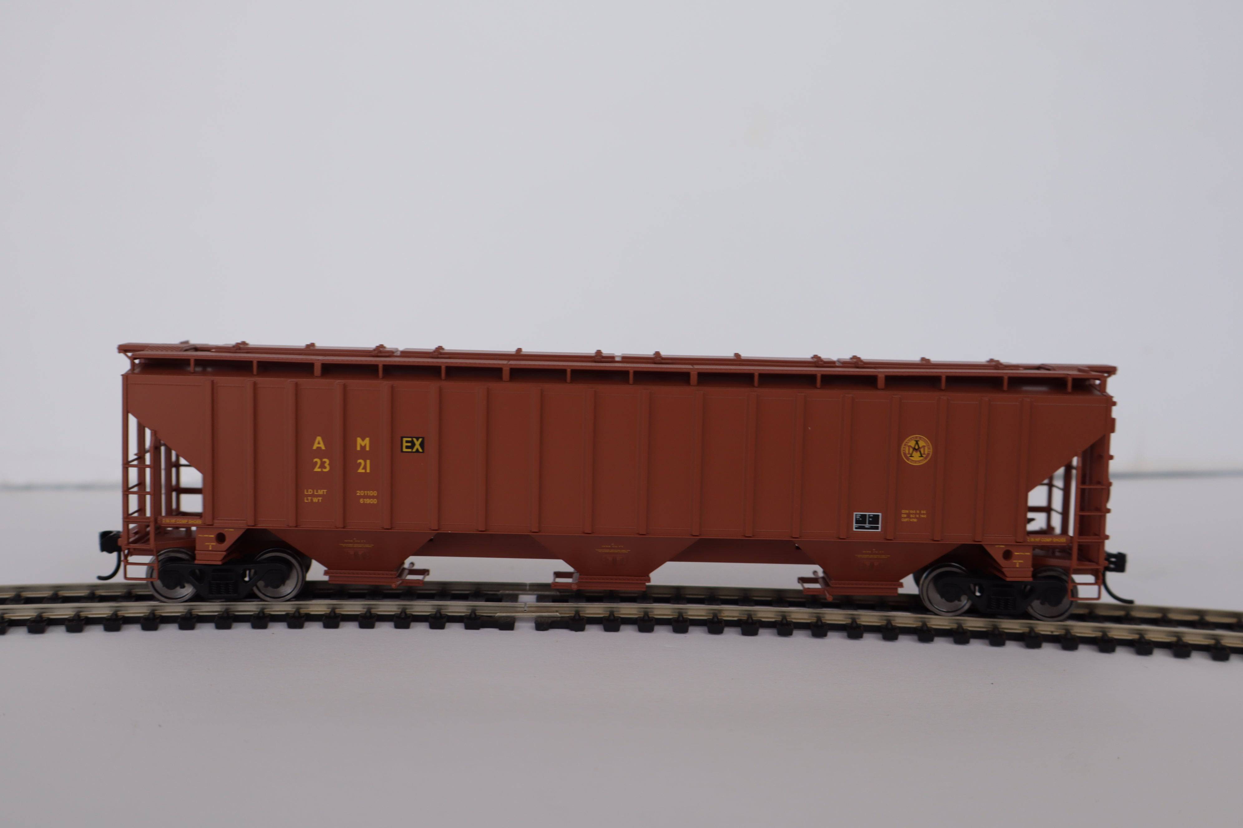 Walthers HO 910-49063 - Mainline - 57' Trinity 4750 3-Bay Covered Hopper "Allied Enterprises" #2336
