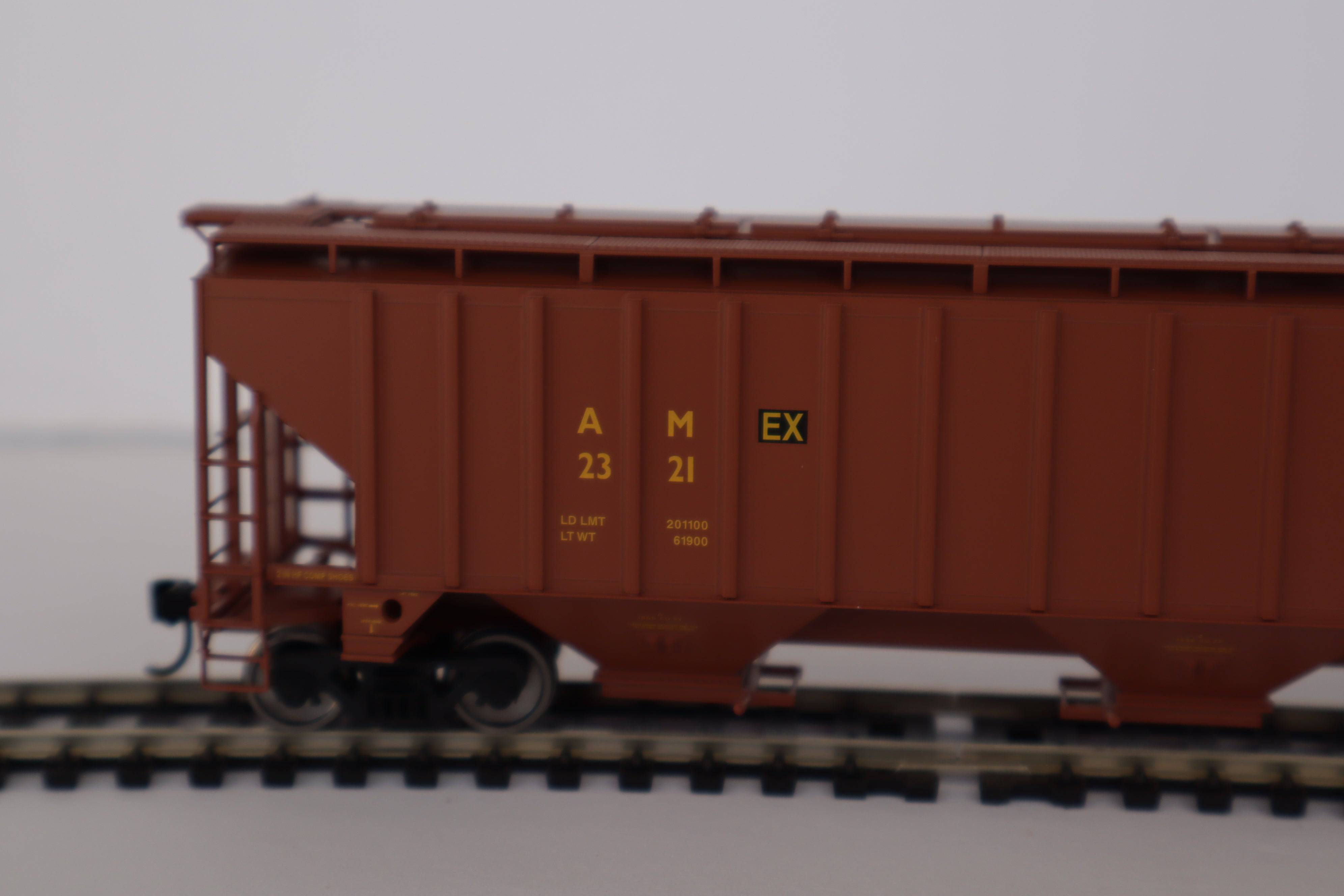 Walthers HO 910-49062 - Mainline - 57' Trinity 4750 3-Bay Covered Hopper "Allied Enterprises" #2329