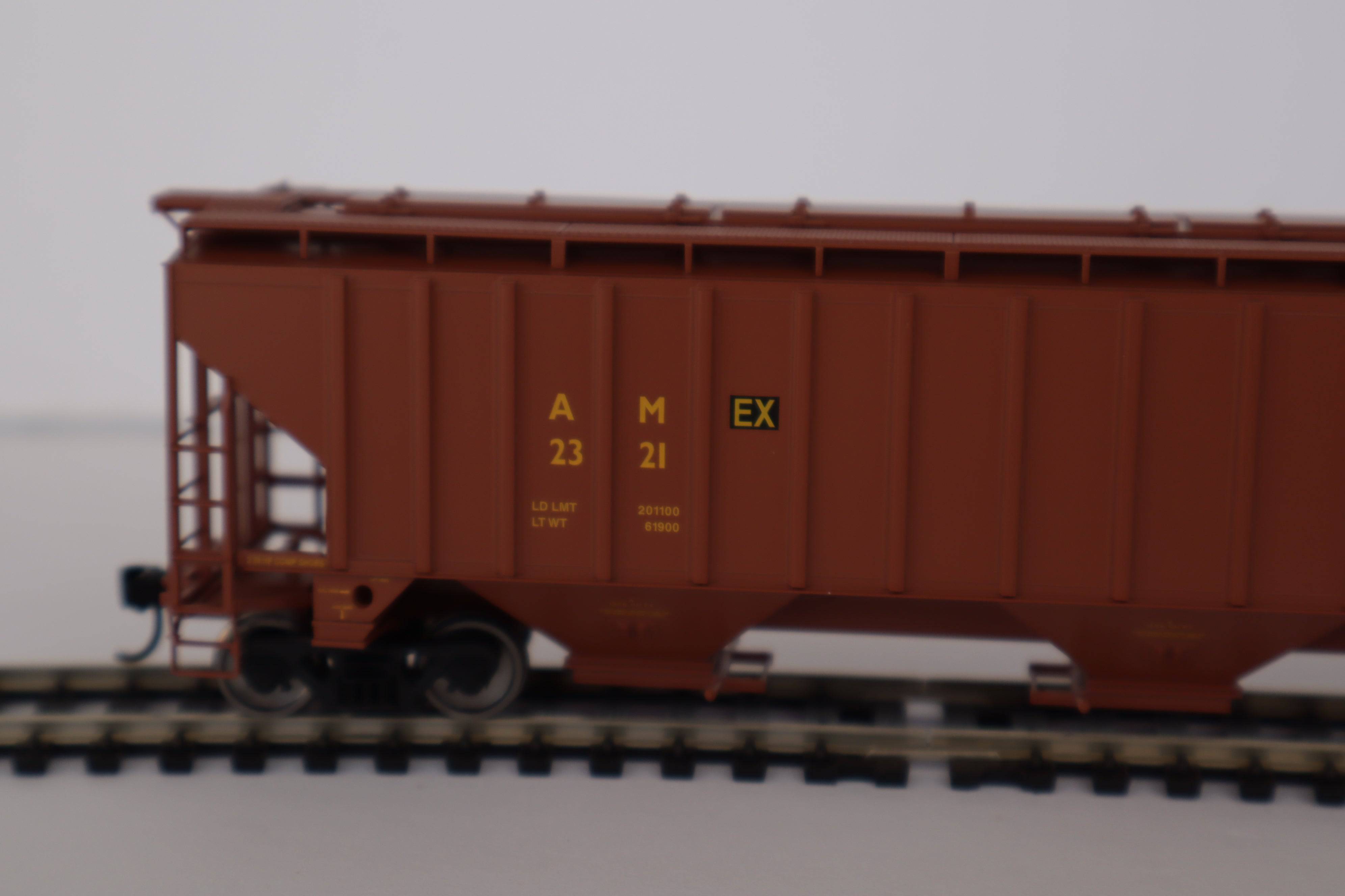 Walthers HO 910-49064 - Mainline - 57' Trinity 4750 3-Bay Covered Hopper "Allied Enterprises" #2340