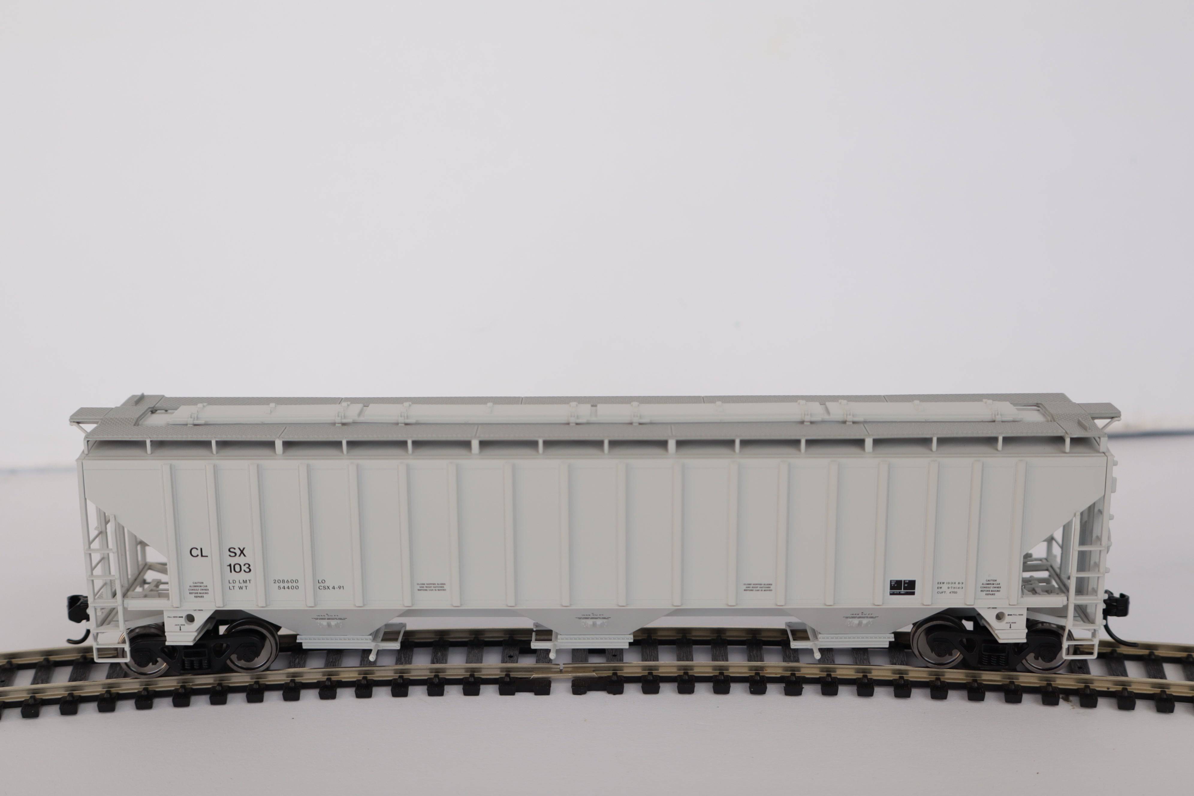 Walthers HO 910-49071 - Mainline - 57' Trinity 4750 3-Bay Covered Hopper "Cargill" #127 (Salt Division)