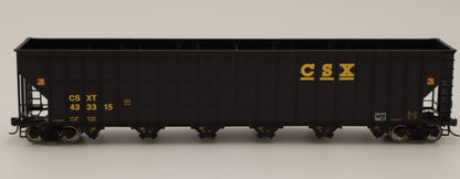 Walthers HO 910-56341 - Mainline - 73' Greenville 7,000 Cubic Foot Wood Chip Hopper "CSX" #433322